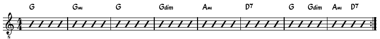 Mickey Baker's Jazz Guitar Lesson 3 Vamp 1 Standard