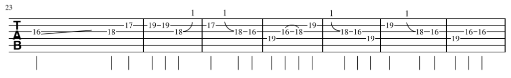 How to Play Only Daddy That'll Walk The Line 
Solo Part 3