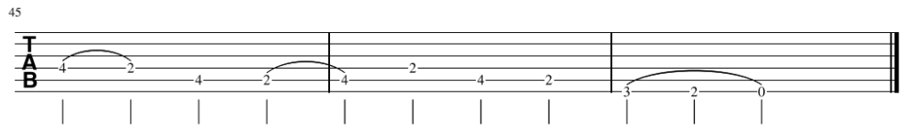 How to Play Only Daddy That'll Walk The Line
Solo Part 8